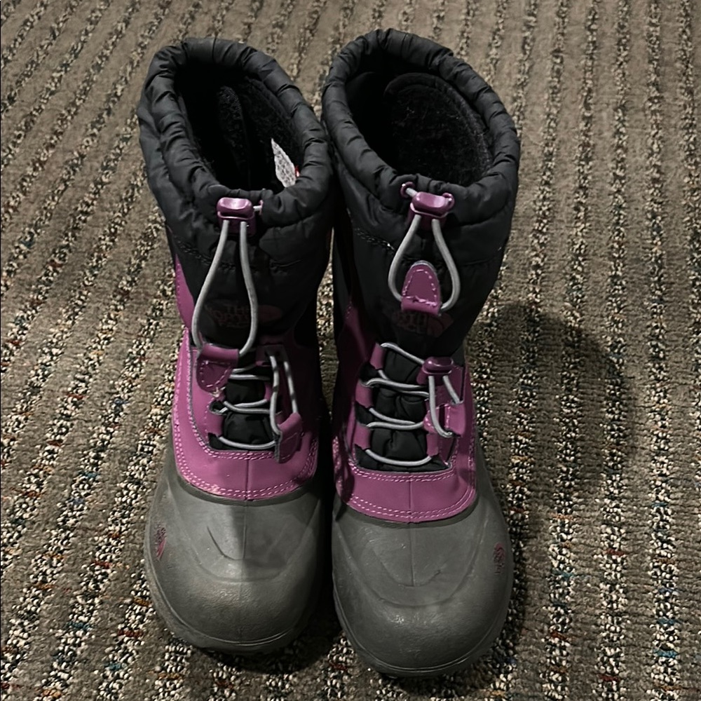 Children's Snow Boots - Pink and Black